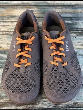 LEMS Primal 2 Minimalist Sneakers Womens 9.5 Gray Vegan Casual Tennis Shoes